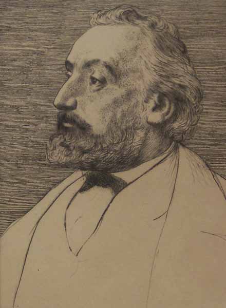 Portrait of M. Gambetta